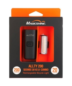      Zestaw lampa przednia i tylna Magicshine Allty 200 + Seemee 20