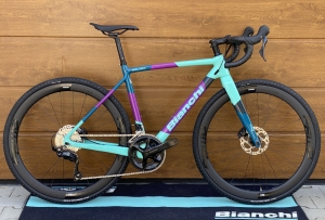 Bianchi Zolder Pro Carbon Cyclocross ... Gravelovo - Przełajowy .. Shimano 105 z 2x12 .. Koła FFWD Carbon