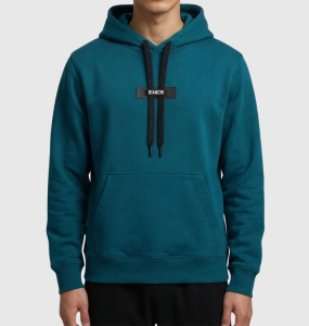 Bluza z kapturem Bianchi Identity Teal Hoodie 